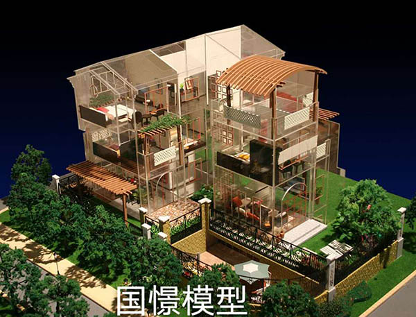 贡山建筑模型