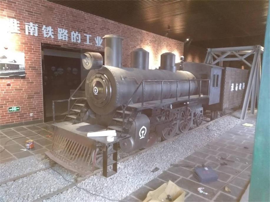 贡山蒸汽火车模型