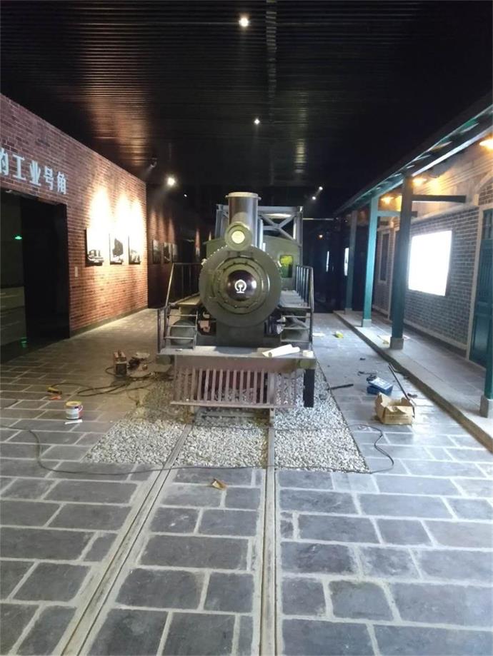 贡山蒸汽火车模型