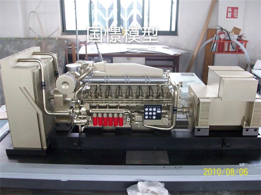 贡山柴油机模型